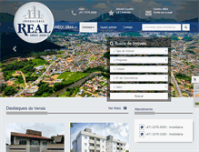 Tablet Screenshot of imobiliariareal.net